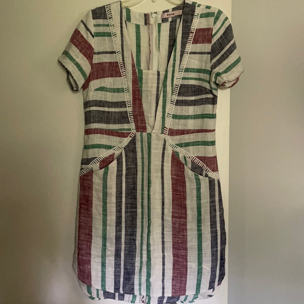 Beautiful linen tshirt dress